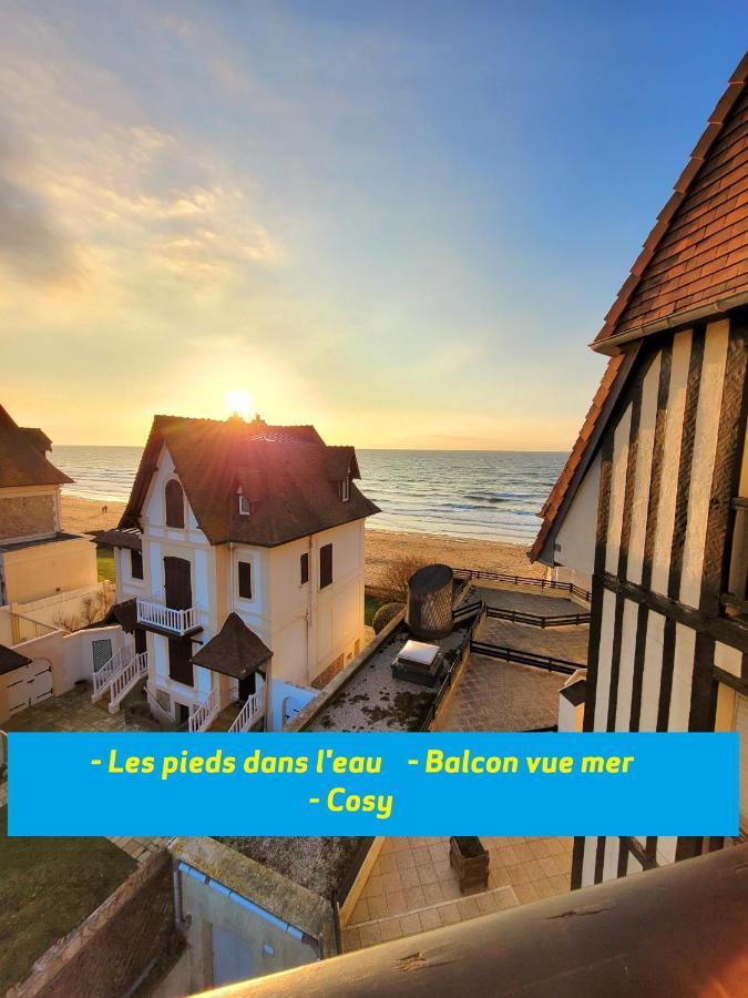 M2M Studio Magnifique Vue Mer - Avec Balcon - Les Pieds Dans L Eau! 布伦维尔索梅 外观 照片